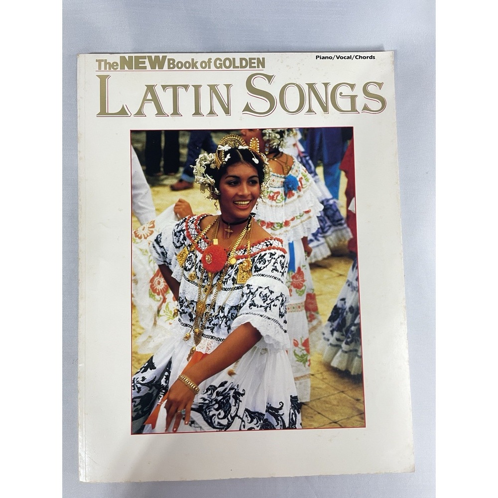 Latin Songbook The New Book Of Golden Guitar Piano Vocal